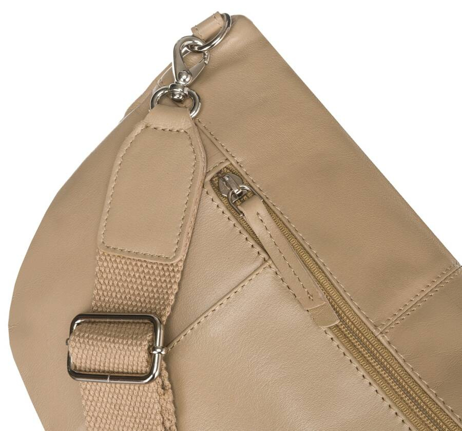 Leather bumbag PETERSON PTN NER-374-SNC