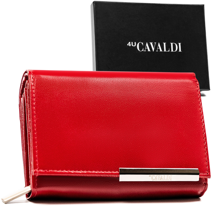 Leather wallet RFID 4U CAVALDI  RD-02-GCL-4