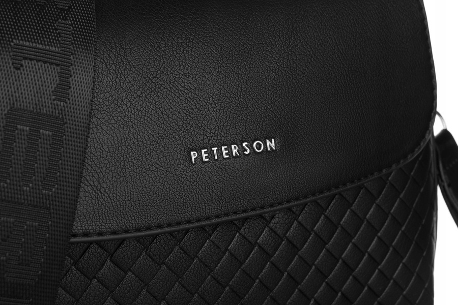 Leatherette bag PETERSON PTN 6455