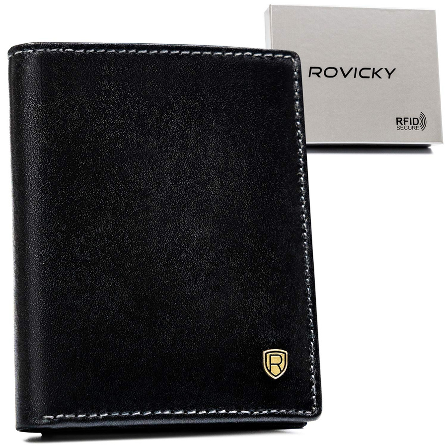 Leather card case ROVICKY TW-01-RVT