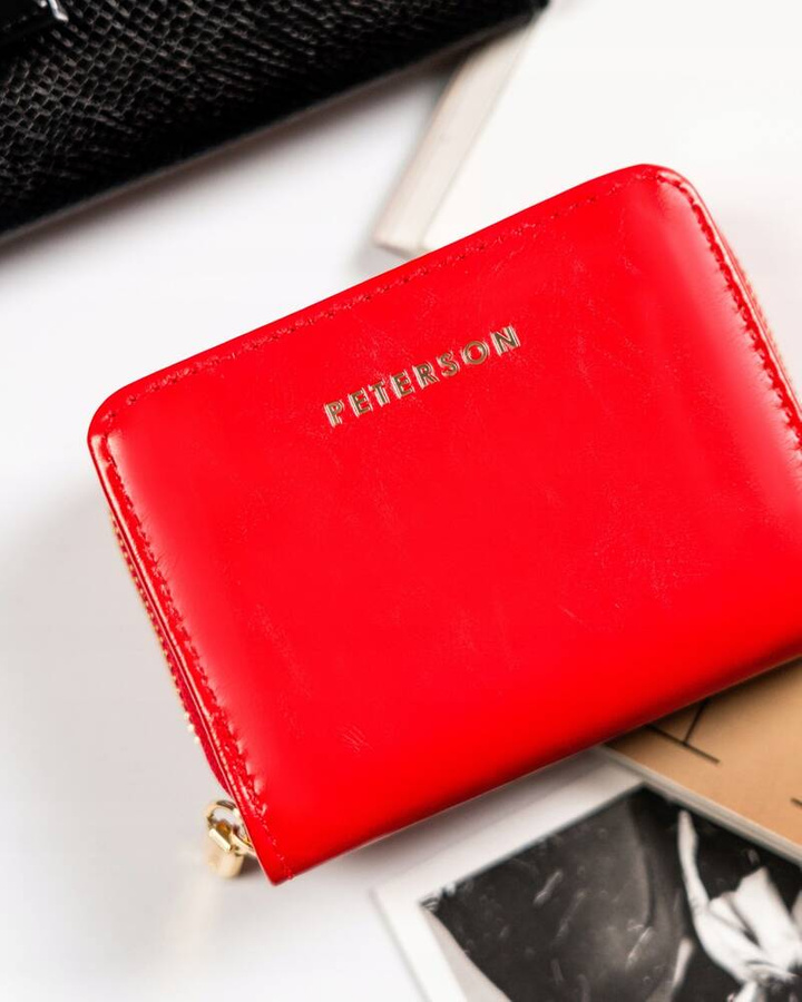  Leatherette wallet RFID PETERSON PTN 010-BH