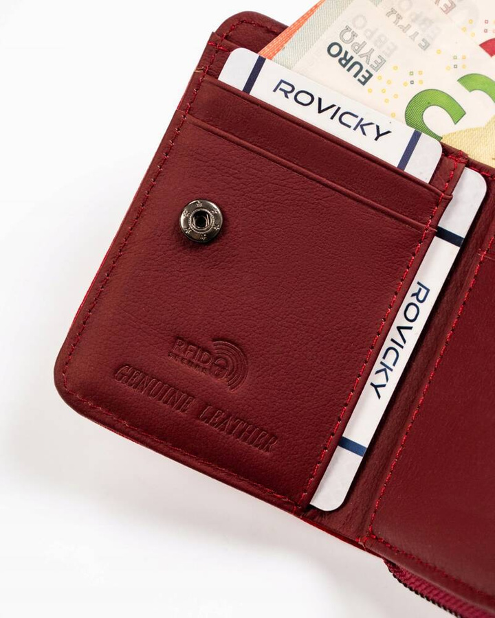 Leather & leatherette wallet RFID 4U CAVALDI PN33-BT