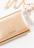 Leatherette wallet RFID PETERSON PTN 013-LAK