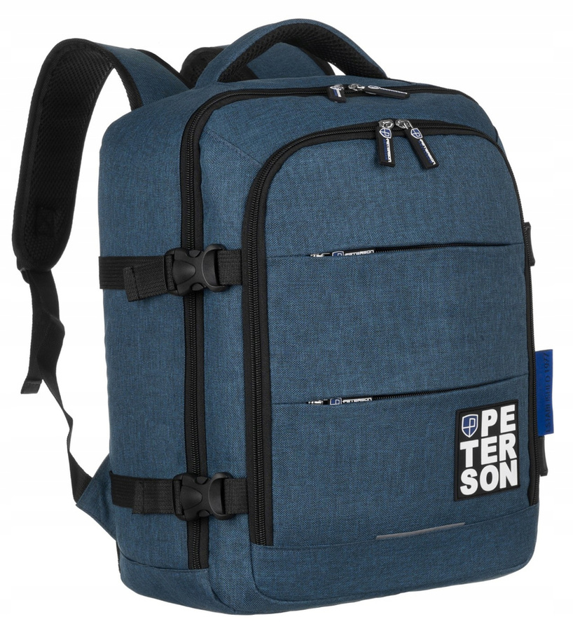Polyester bagpack PETERSON PTN GPL-01-T