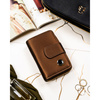 Leather and leatherette wallet RFID PETERSON PTN PS115-HNL