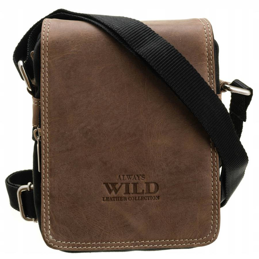 Leather bag ALWAYS WILD 591-MHC