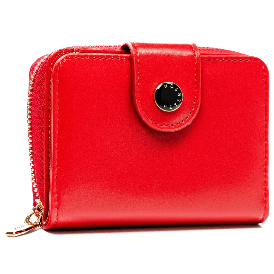 Leatherette wallet RFID PETERSON PTN 014-HRH