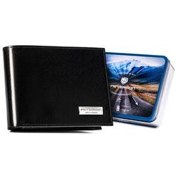 Leather wallet RFID PETERSON PTN 304-PR 2-1-1