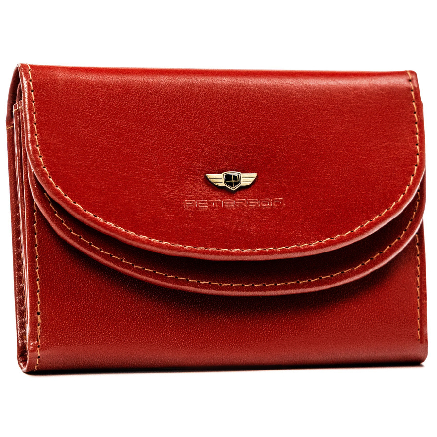 Leather's wallet RFID PETERSON PTN 116-BO