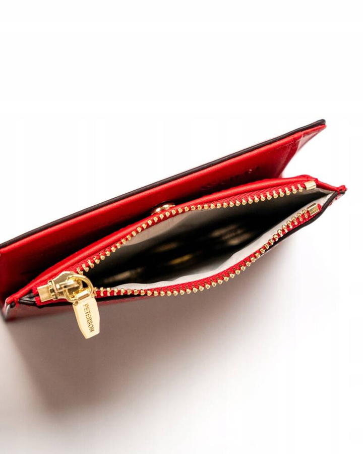 Leatherette wallet RFID PETERSON PTN 003-WEI