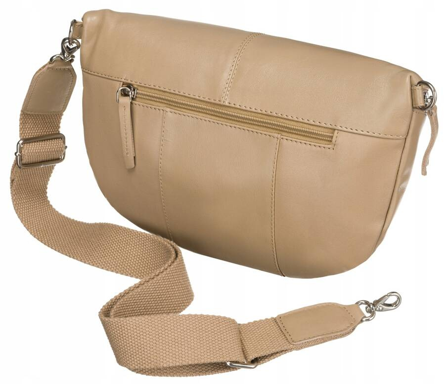 Leather bumbag PETERSON PTN NER-374-SNC