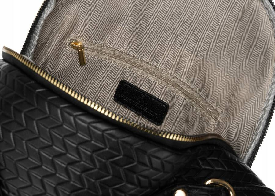 Leatherette bagpack PETERSON PTN F3606