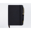 Czarny notes w formacie B6 zadrukowany w kropki - Peterson