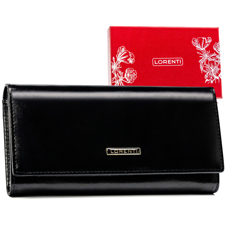 Leather wallet RFID LORENTI 72401-GBL