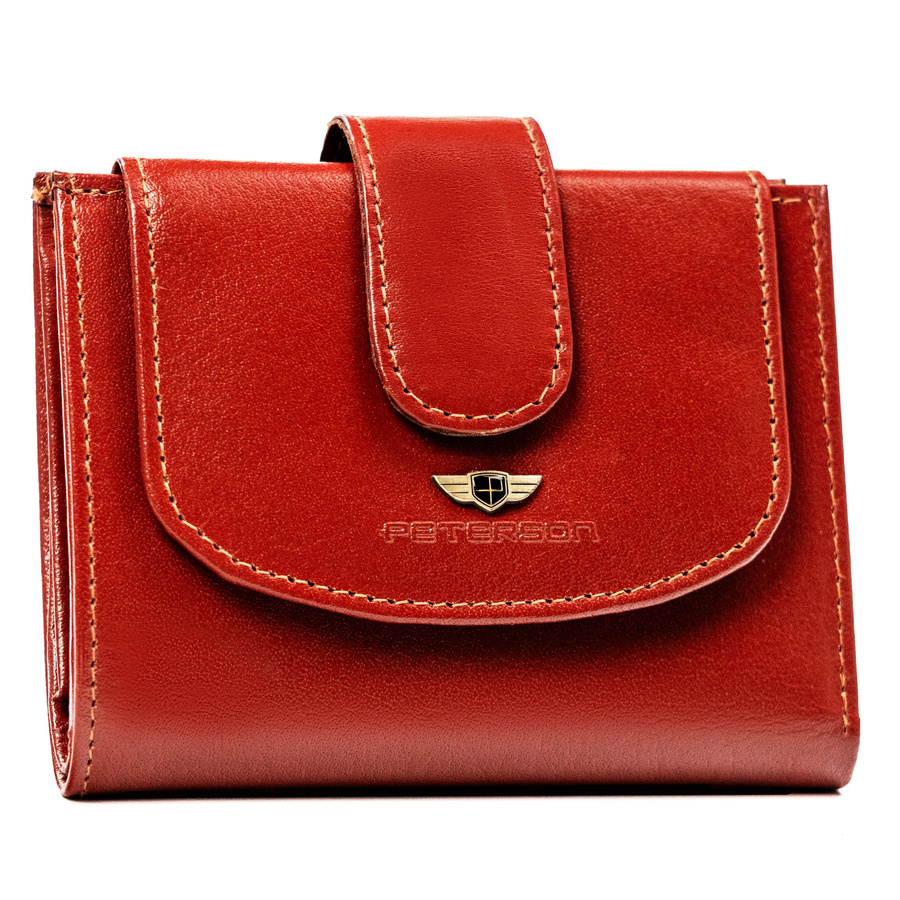 Leather's wallet RFID PETERSON PTN 2516-BO