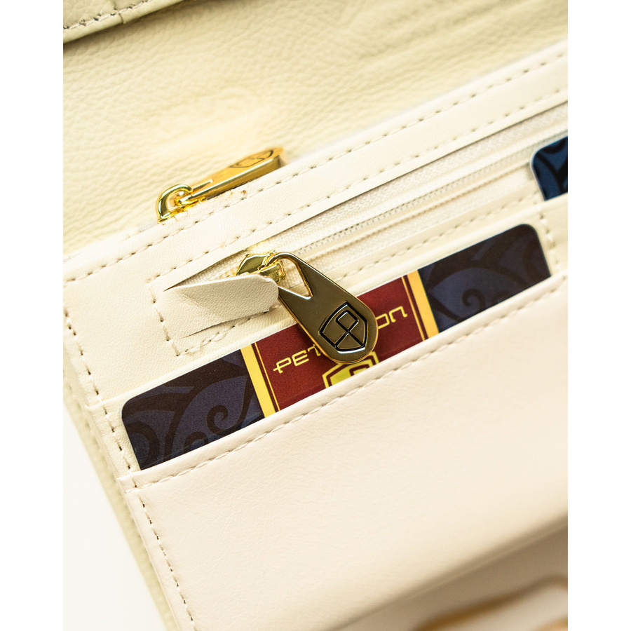 Leather and leatherette wallet RFID PETERSON PTN PX27-PF2