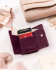 Leather wallet RFID PETERSON PTN RD-210-MCL