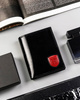 Leather wallet RFID PETERSON PTN 22310-VT-T