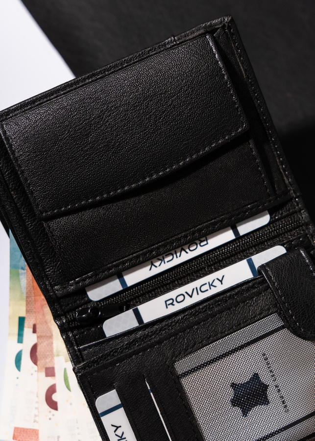 Leather wallet RFID ALWAYS WILD N4-GV