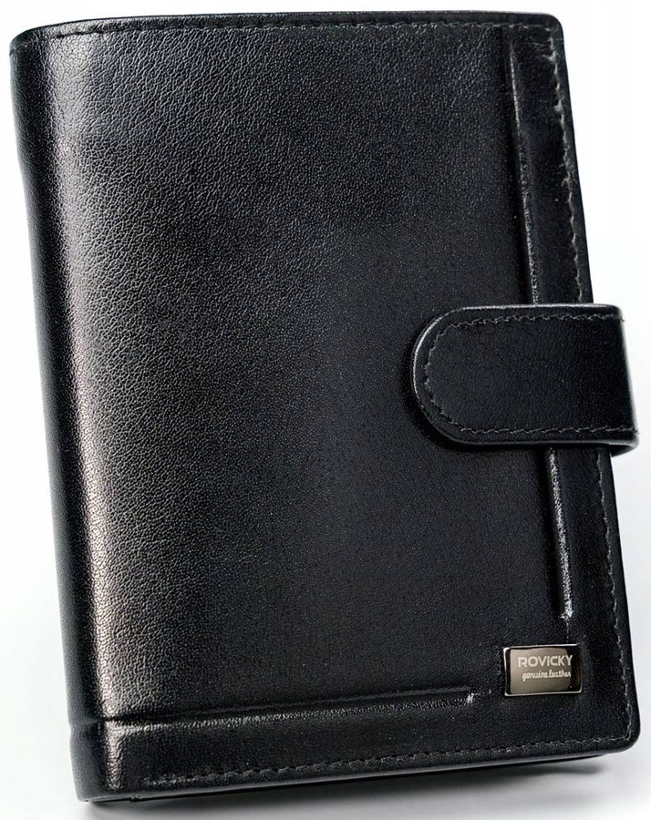 Leather men wallet ROVICKY PC-101L-BAR