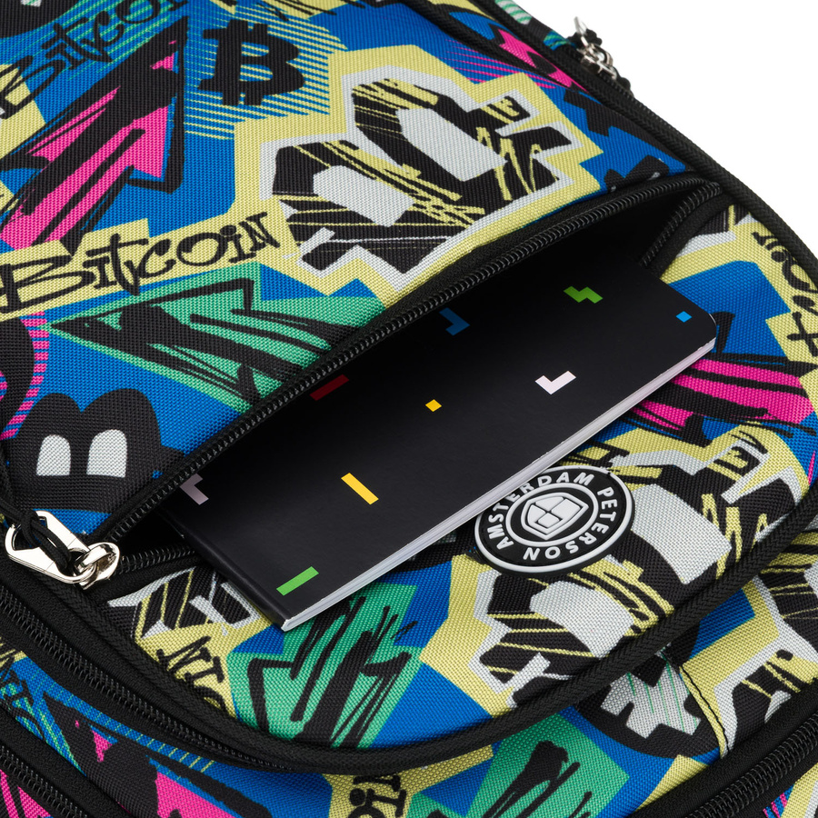 Polyester bagpack PETERSON PTN BIEDRONKA