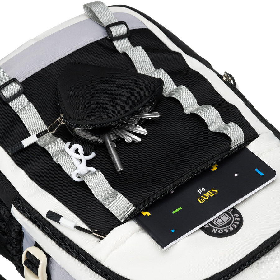 Polyester bagpack PETERSON PTN 8603