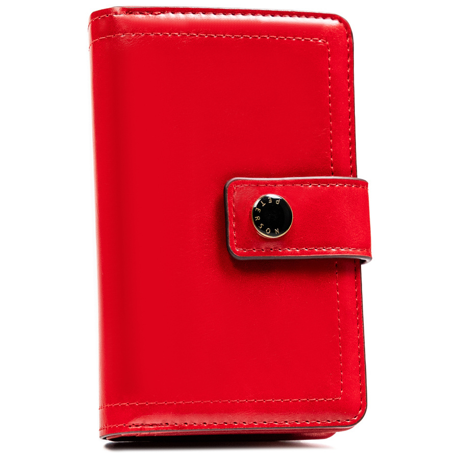 Leatherette wallet RFID PETERSON PTN 002-BH