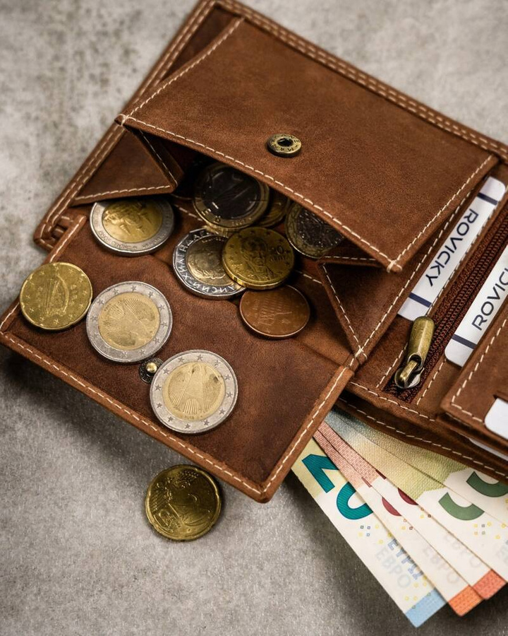 Leather wallet RFID ALWAYS WILD N992-CHM-TAUR