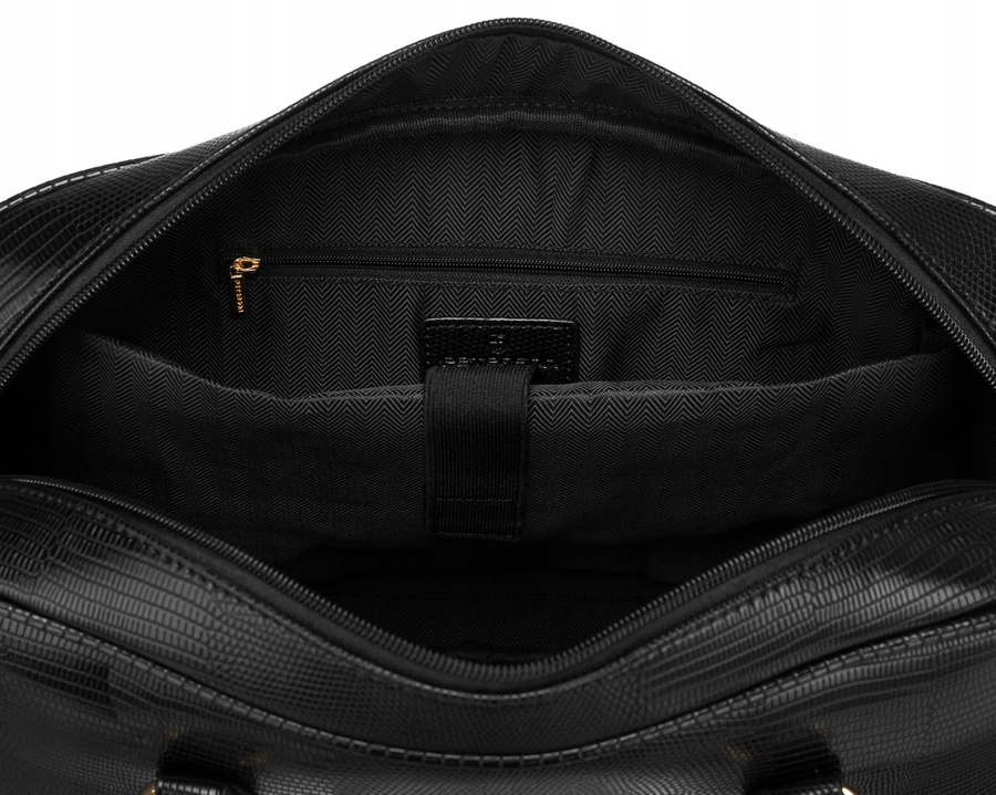 Leatherette laptop bag PETERSON PTN 1429