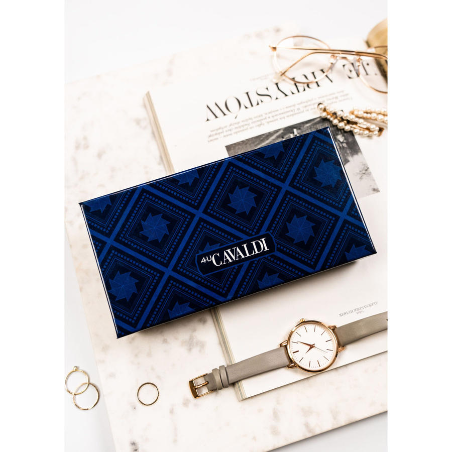 Leatherette wallet RFID 4U CAVALDI GD24-FO-SFK
