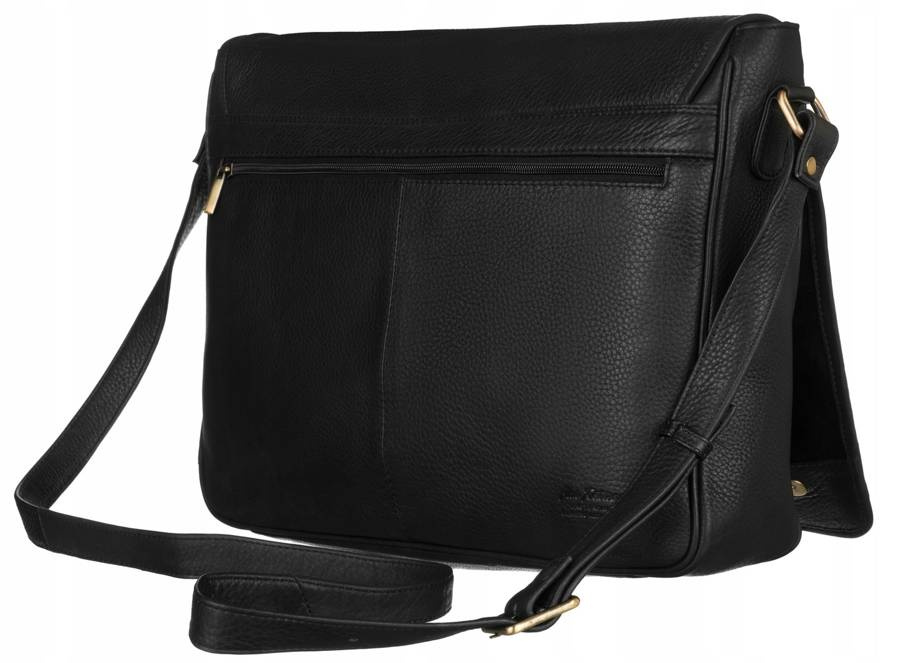 Leather's laptop bag PETERSON PTN 1726-NDM