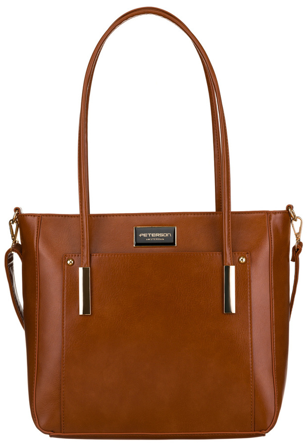 Leatherette bag PETERSON PTN 072-03