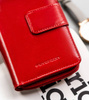 Leather wallet RFID PETERSON PTN RD-48-GCL