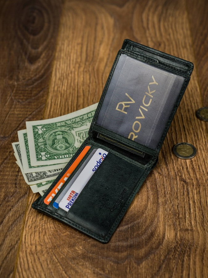 Niewielki portfel męski Buffalo Wild RFID zatrzask
