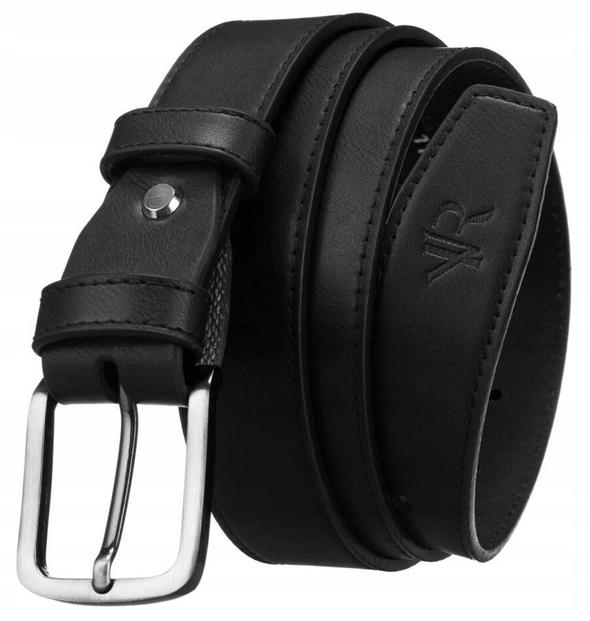 Leatherette wallet and belt set ROVICKY R-N004-120-PU03