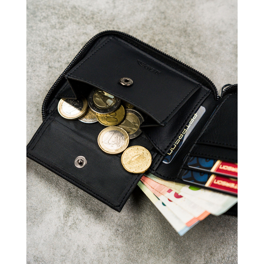 Leatherette wallet RFID PETERSON PTN EH-01Z