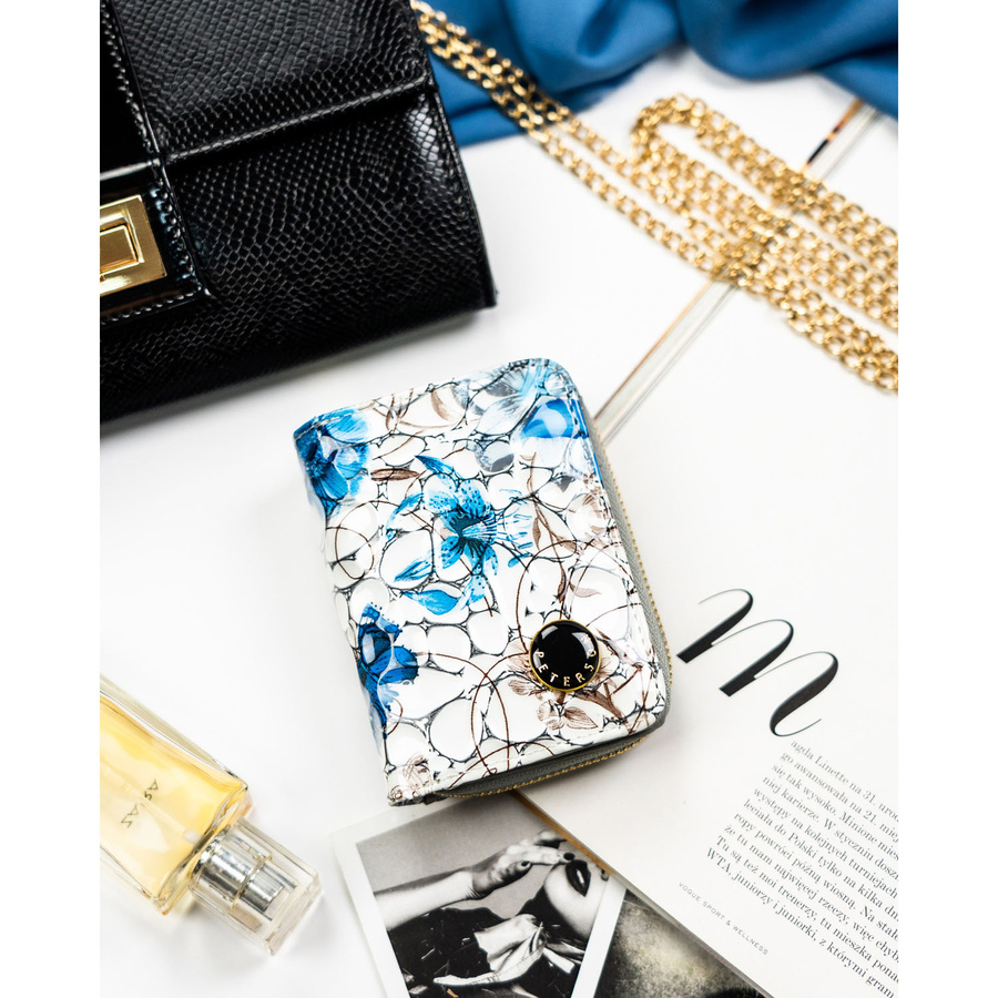 Leather wallet RFID PETERSON PTN PH33-LFL