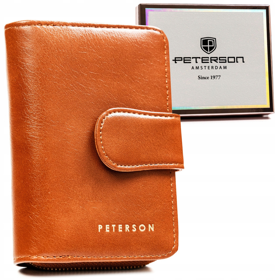  Leatherette wallet RFID PETERSON PTN 009-F