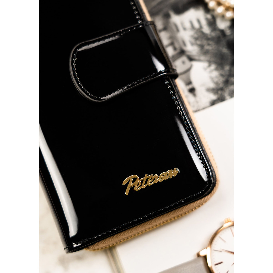 Leather wallet RFID PETERSON PTN LJ-76116