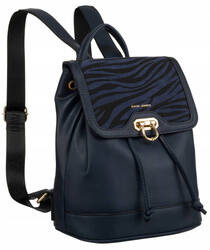 Leatherette bagpack DAVID JONES 6865-3