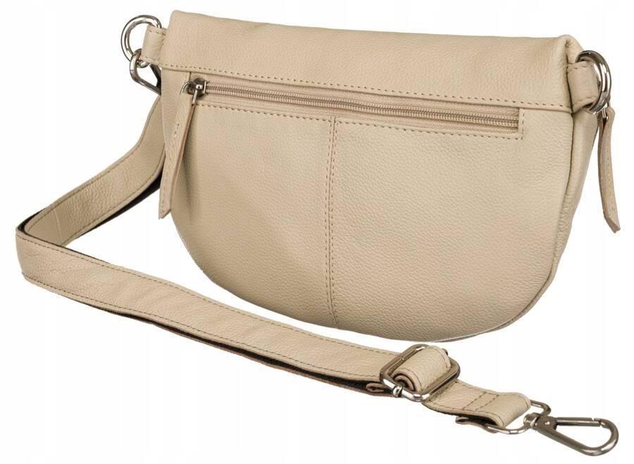 Leather bumbag PETERSON PTN 28301-SD