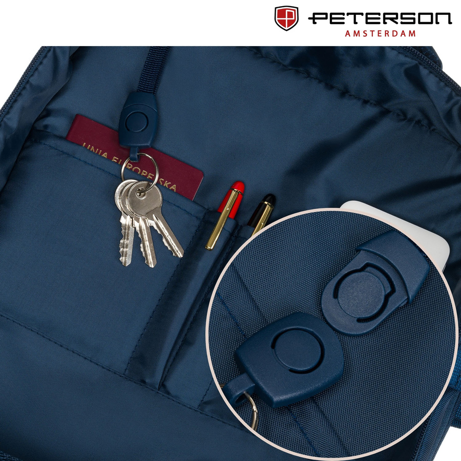 Polyester bagpack PETERSON PTN 24421
