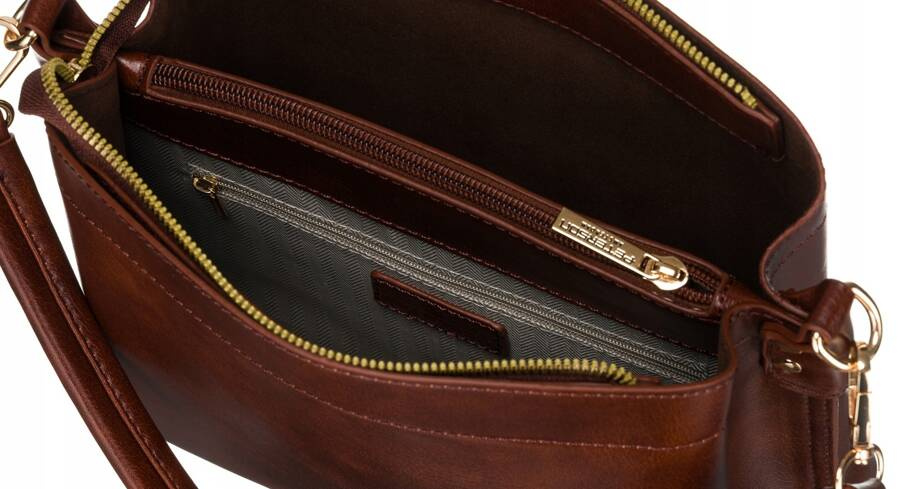 Leatherette bag PETERSON PTN H3655