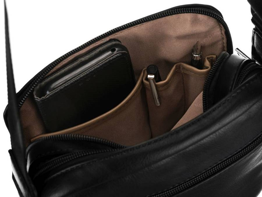 Leatherette men purse DAVID JONES 696601