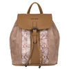 Leatherette bagpack DAVID JONES 6885-2