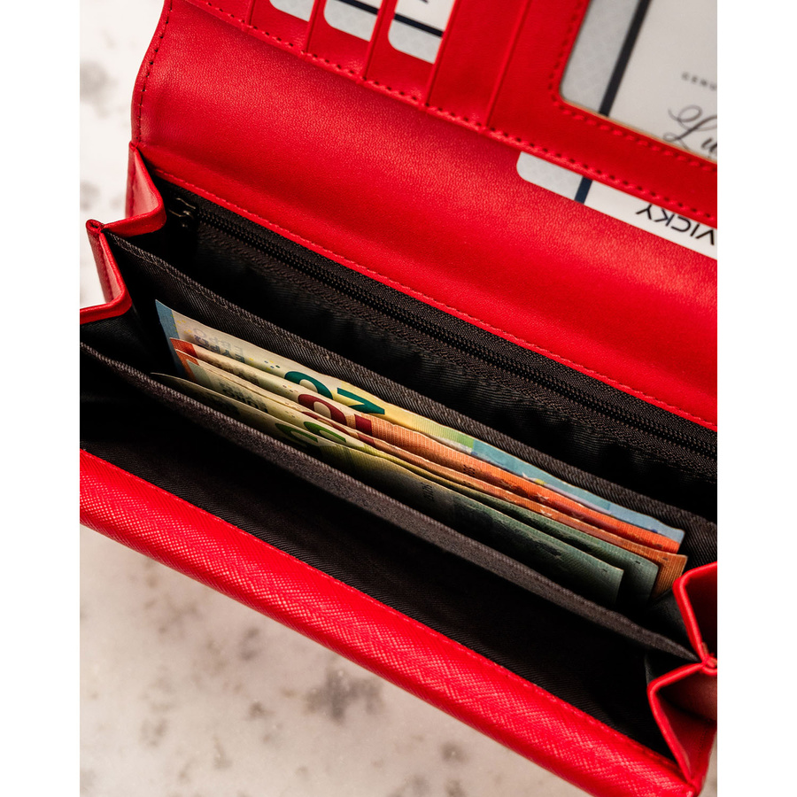 Leatherette wallet RFID 4U CAVALDI GD22-SFK