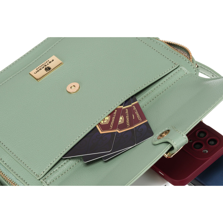 Leatherette bag PETERSON PTN TOR-ALE-21