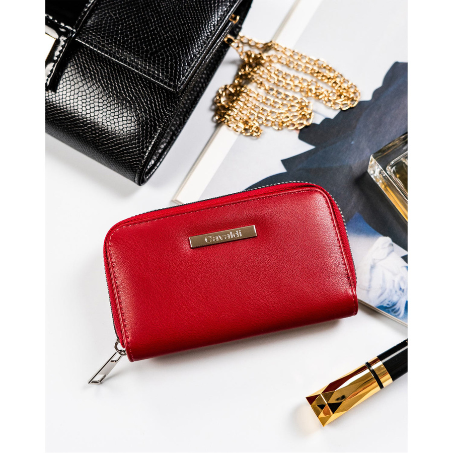 Leatherette wallet 4U CAVALDI ABT-04-BL