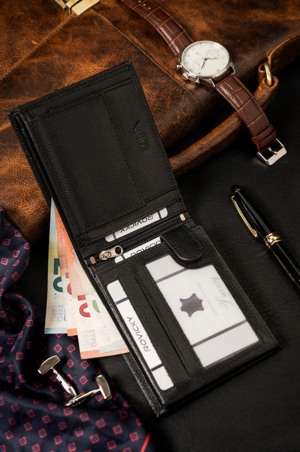 Leather wallet RFID 4U CAVALDI N992-GPDM