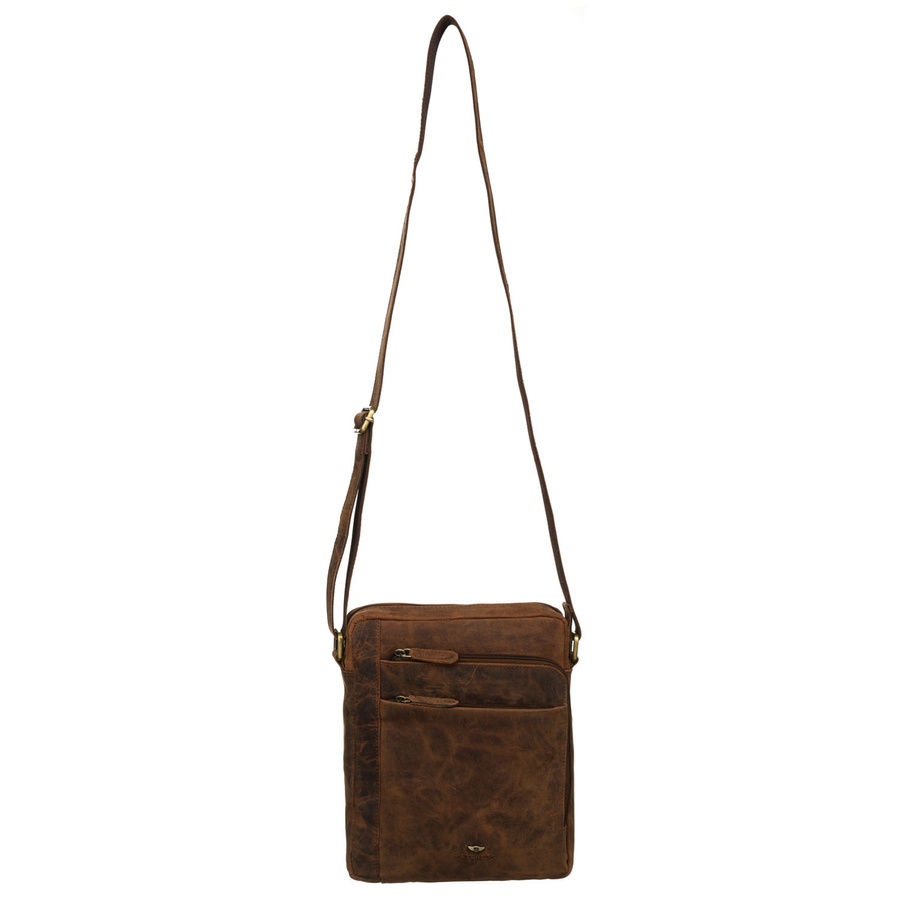 Leather bag PETERSON PTN RIVER-NSH